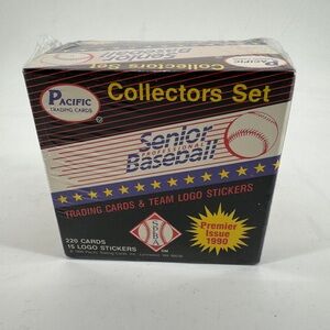1990 Pacific Senior Professional Baseball 220 Card Set Premier Issue
